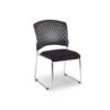 Performance Furnishings Agenda 2 Linkable Designer Fabric Stacking Chair