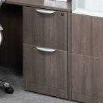 71" Radius Bowfront Desk with a File/File Pedestal $0.00