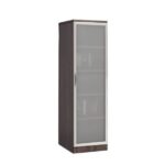 Locking Storage Cabinet with Frosted Glass Door +$669.00