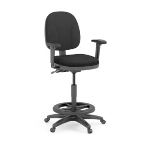 comformatic drafting chair - fabric arms