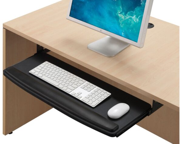 Premium Extra Wide Keyboard Tray with Padded Wrist Rest Premium Extra Wide Keyboard Tray with Padded Wrist Rest