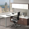 L Shaped Desk with Hutch - Package 12-MO - Performance Furnishings