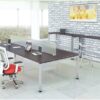 Elements Quad Team Workstation Benching Unit - Package 16-MO -Performance Furnishings