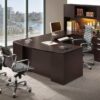 U Shaped Executive Desk- Package 5-CP-R/L -Performance Furnishings