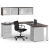 Elements L Shaped Workstation – Package 8C-MO – Performance Furnishings