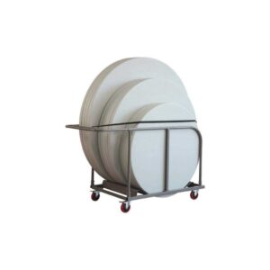 round folding table dolly