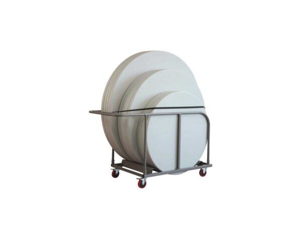 round folding table dolly