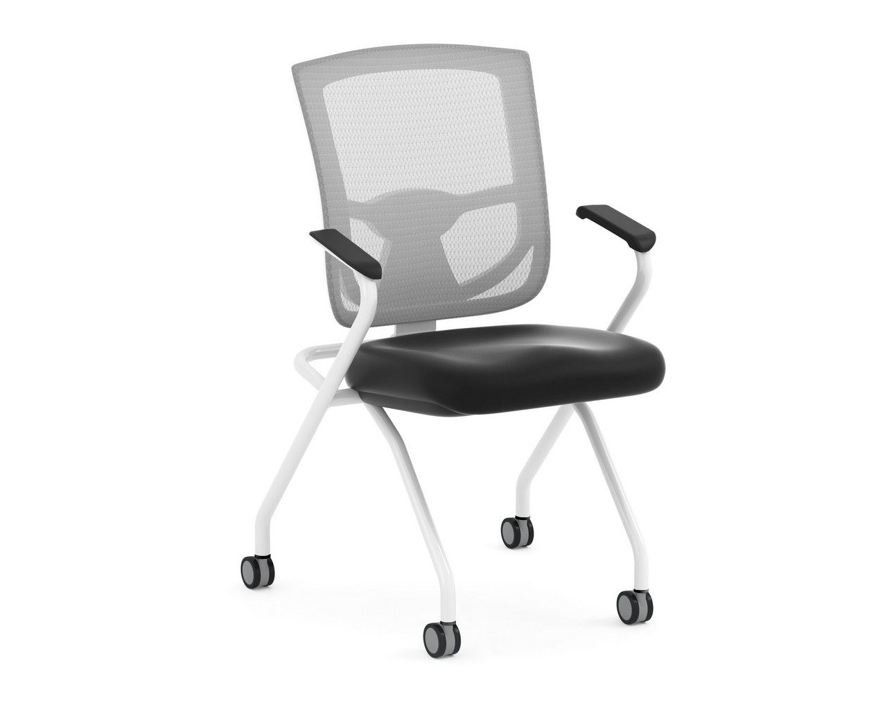 CoolMesh Pro Plus Nesting Chair – Black Antimicrobial Vinyl