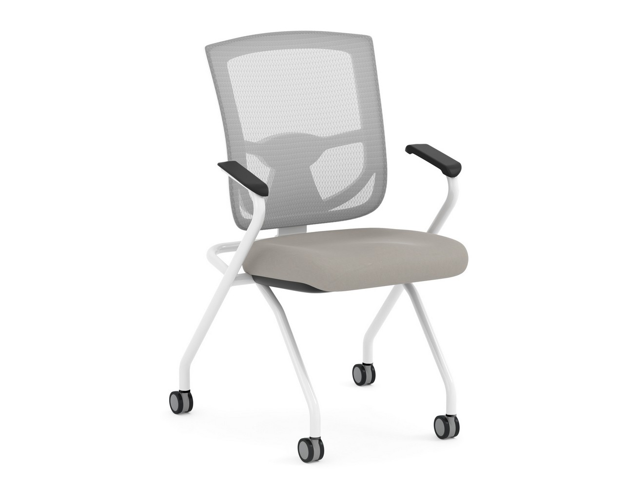 CoolMesh Pro Plus Nesting Chair – Grey Antimicrobial Vinyl
