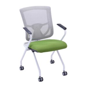 coolmesh pro plus nexting chair - green fabric