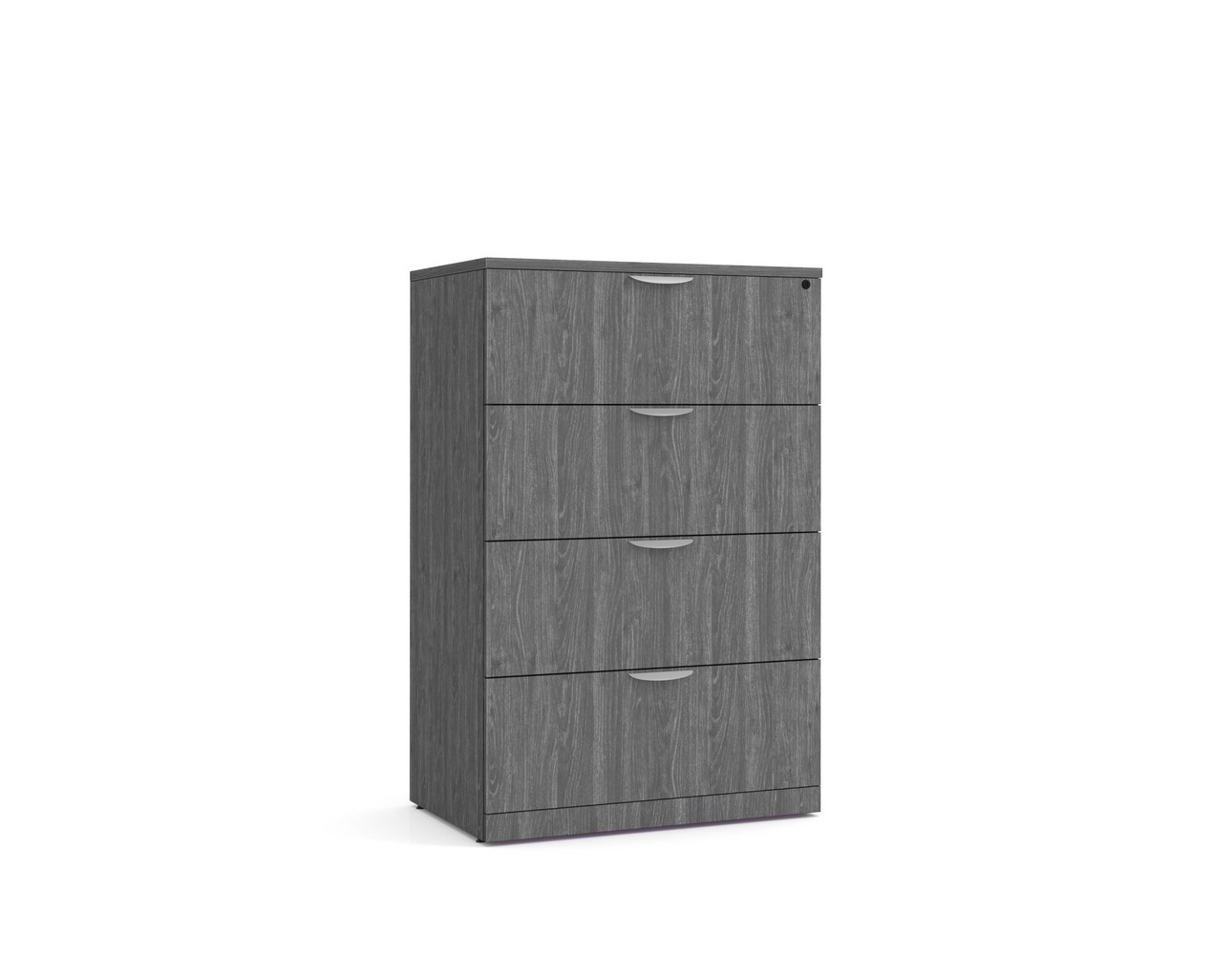 4 Drawer Lateral Filing Cabinet with Newport Grey Finish