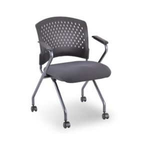 Agenda II Nesting Chair - Grey Fabric SKU 3294T