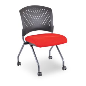 Agenda II Nesting Chair Without Arms - RED SKU 3274T