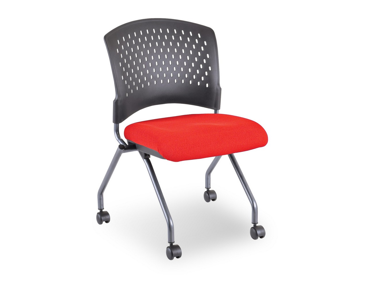 Agenda II Nesting Chair Without Arms – RED SKU 3274T