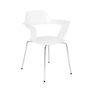 Avery Stacking Guest Chair - Cloud White SKU 6054