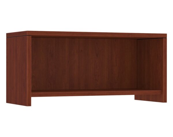 Classic Open Wall-Mounted Hutch in Cherry Finish