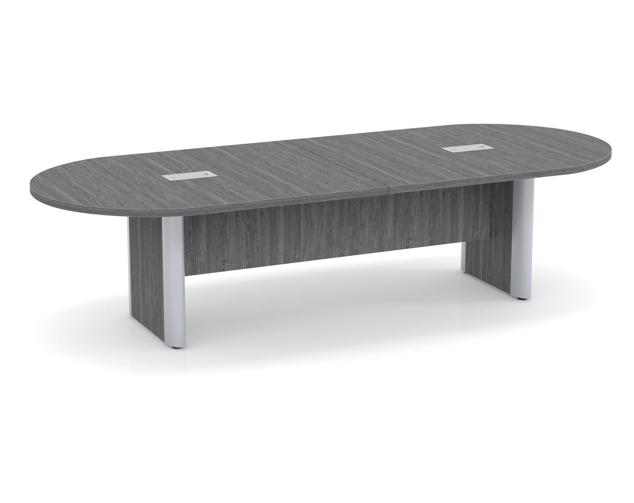 Classic Plus Racetrack-10 Ft – Newport Grey-Silver Accents