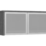 Wall Mounted Storage With Glass Doors PL208OH/44SGD(2 Shown) - 318 each +$329.00