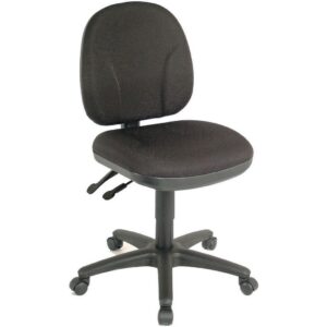 Comformatic Tilt Seat and Back Chair - Black Fabric