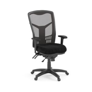 CoolMesh Executive High Back Chair - Black Fabric SKU 7704S