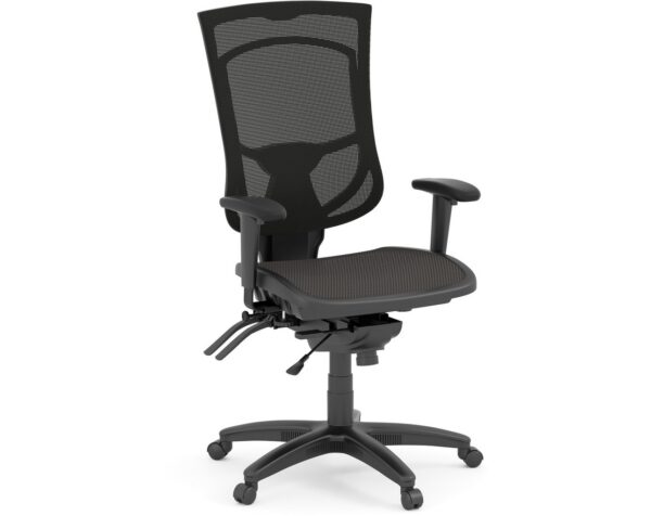 CoolMesh Pro Executive High Back Chair - Black Mesh