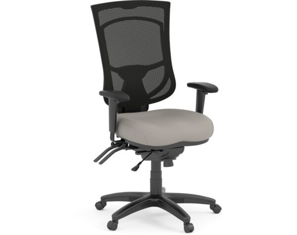 CoolMesh Pro Executive High Back Chair - Grey Antimicrobial Vinyl