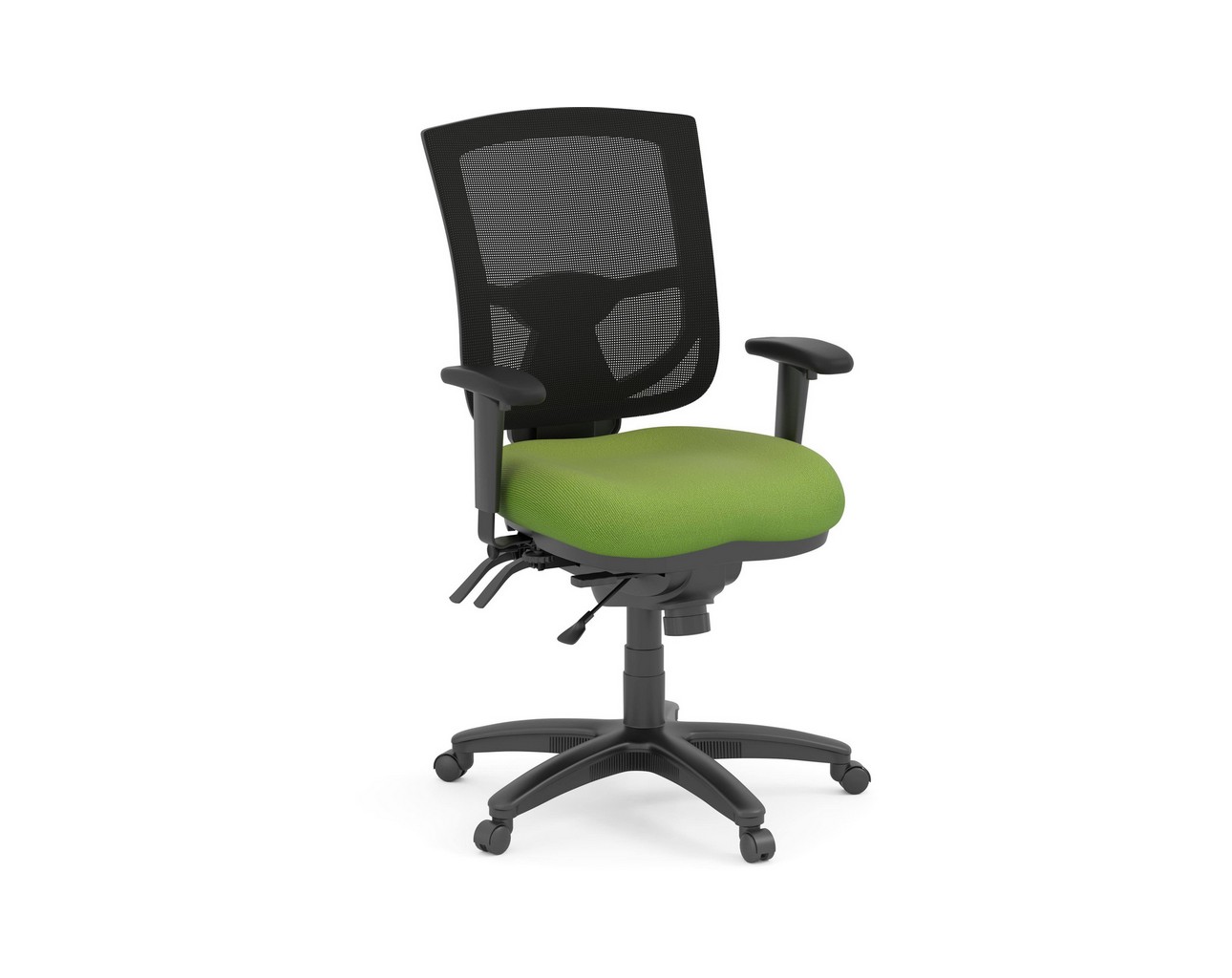 CoolMesh Pro Executive Mid Back Chair - Green Fabric 80540GRN9179