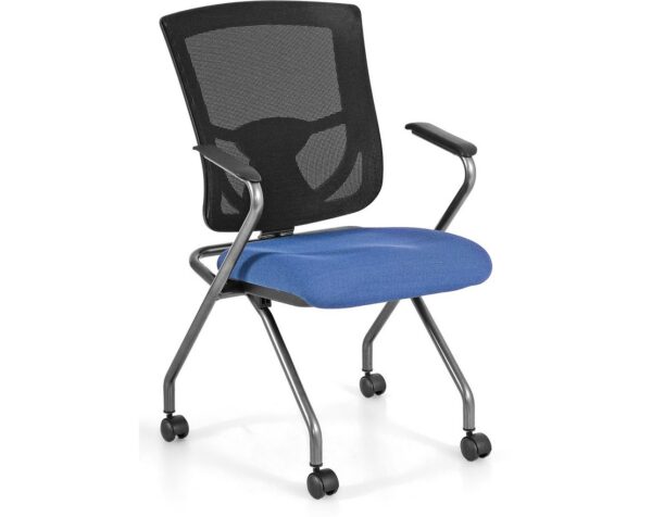 CoolMesh Pro Nesting Chair - Blue Fabric SKU 8094