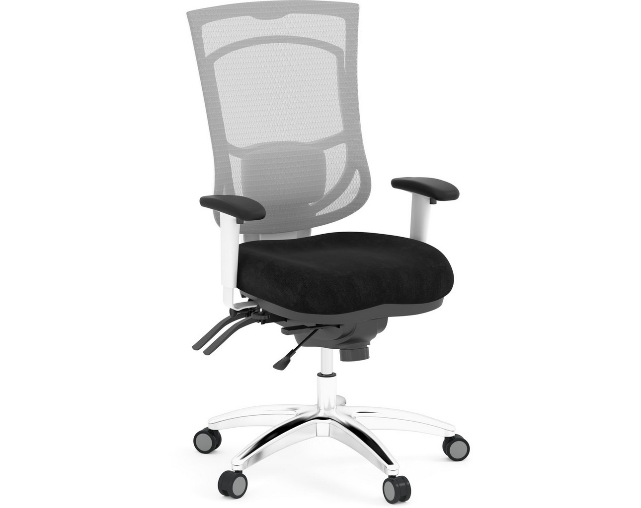 CoolMesh Pro Plus Executive High Back Chair - Black Fabric 2