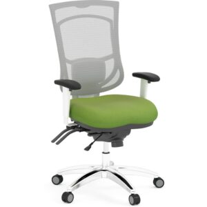 CoolMesh Pro Plus Executive High Back Chair - Green Fabric 2