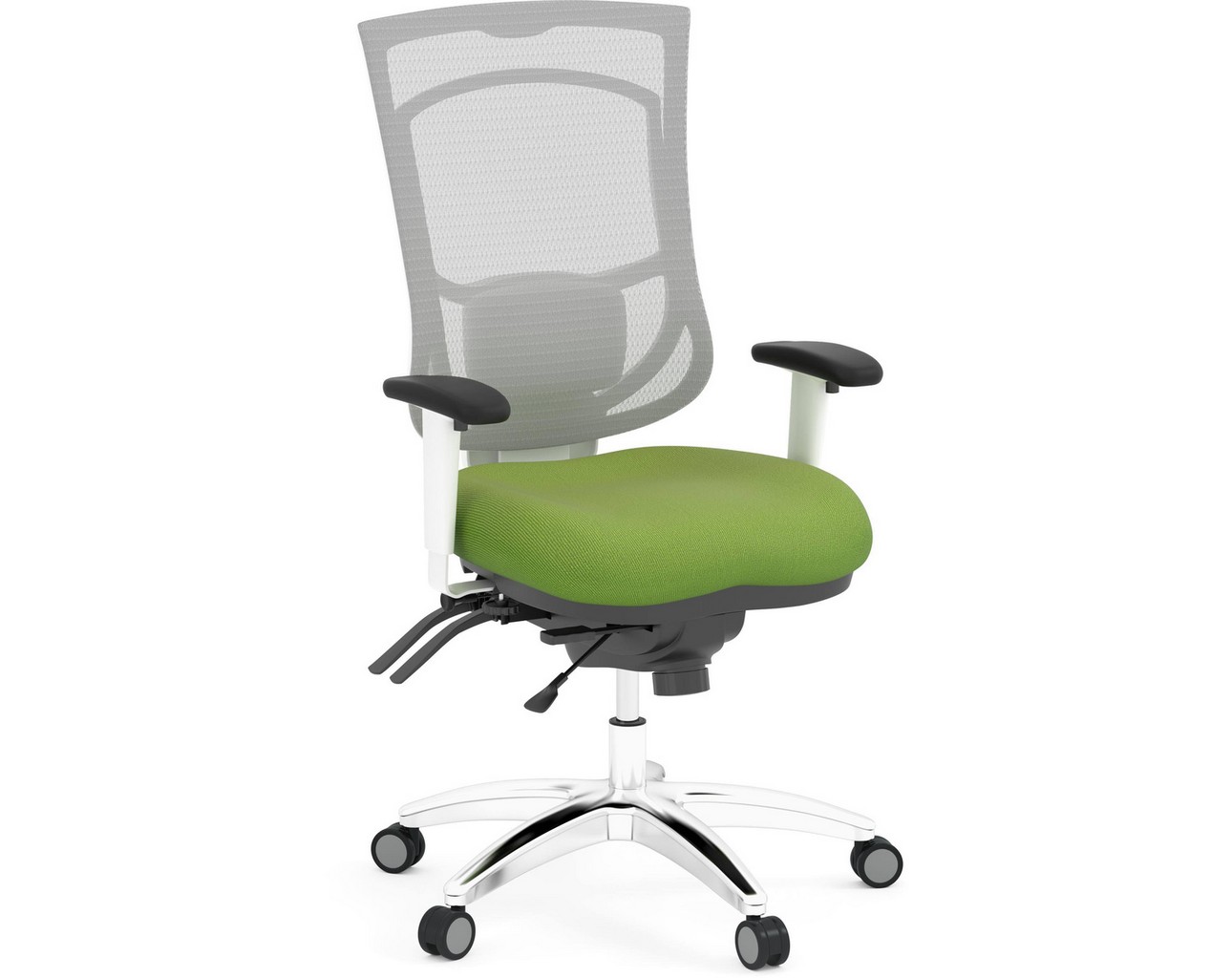 CoolMesh Pro Plus Executive High Back Chair - Green Fabric 2