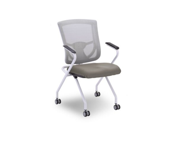 CoolMesh Pro Plus Nesting Chair - Grey Fabric SKU 8194