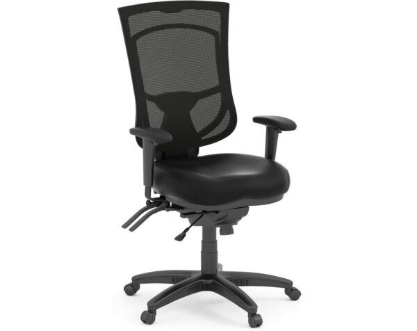 Coolmesh Pro High Back Chair - Black Vinyl