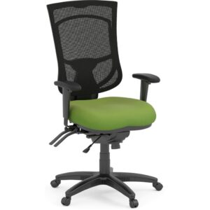 Coolmesh Pro High Back Chair - Green Fabric