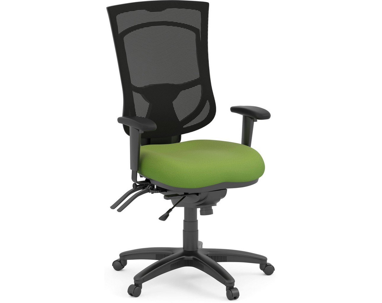 Coolmesh Pro High Back Chair – Green Fabric