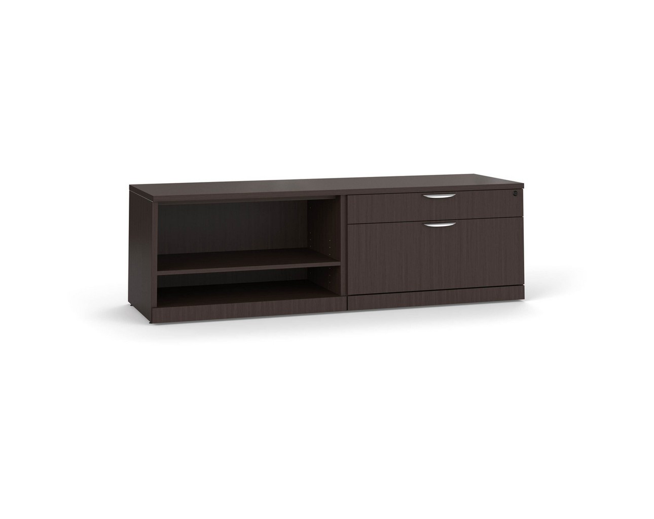 Elements Storage Cabinet and Bookshelf Credenza – ESP Base and Top