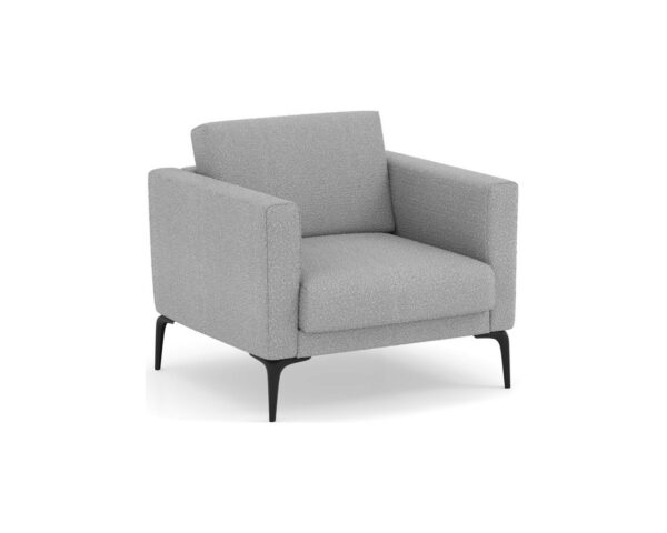 Enzo Club Chair - Grey Fabric 68221