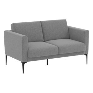 Enzo Love Seat - Grey Fabric 68221