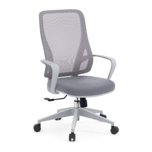 Flora Mid Back Chair - Grey