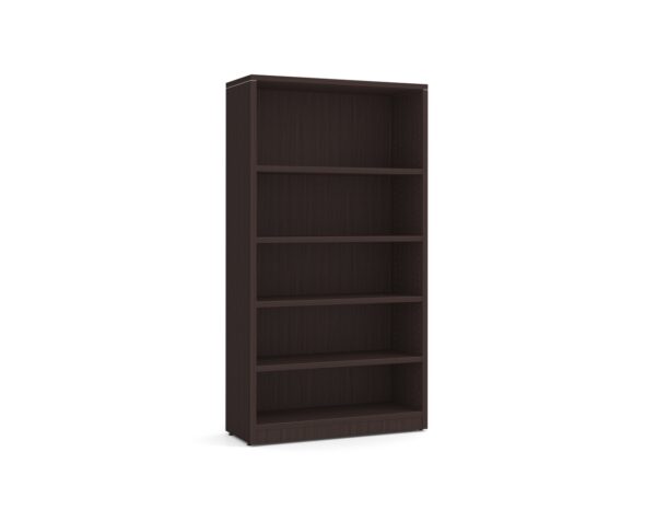 Heavy Duty Bookshelves - 5 Shelf in Espresso