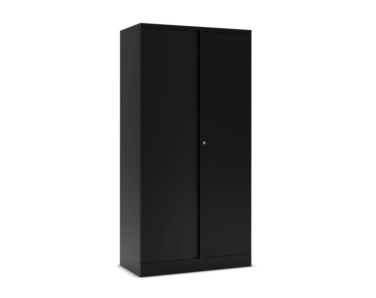 Heavy Duty Metal Storage Cabinets – 72 in Black
