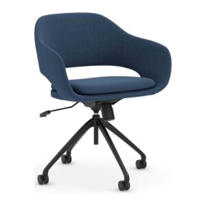 Kona Guest Chair with Swivel Base - Blue