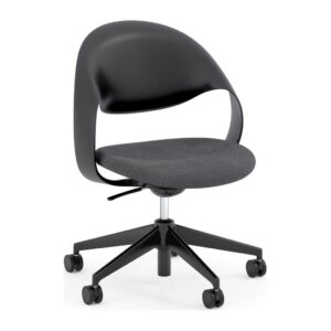 Loop Multi-Purpose Chair - Black Frame with Grey Seat