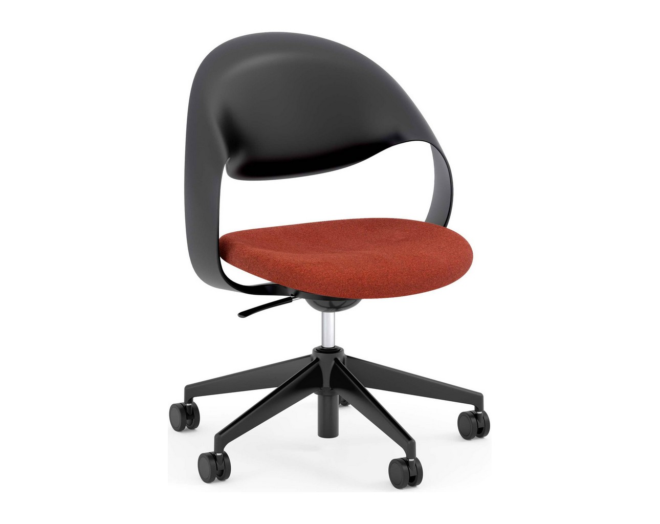 Loop Multi-Purpose Chair – Black Frame with Red Seat