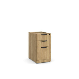 Classic Locking Box/Box/File Pedestal in Aspen - PL166