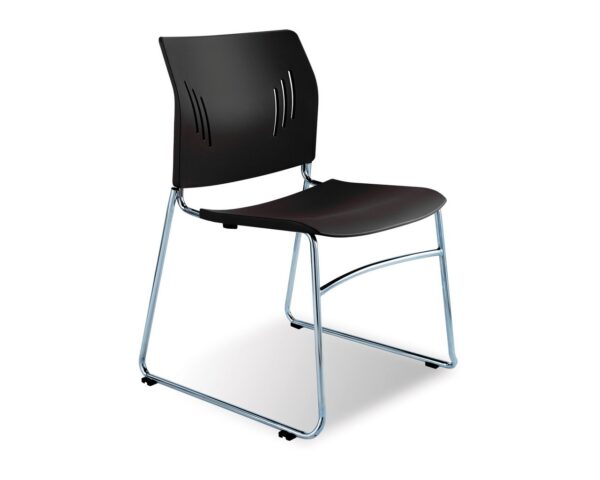 Tela Guest Chair - Black SKU 3080