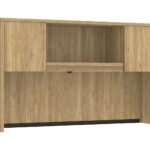 71" Hutch with 2 Laminate Doors - PL144OH(1)/PL44LD(1) +$339.00