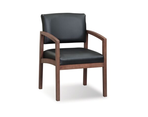 Jackson Guest Chair - Modern Walnut -SKU 1700