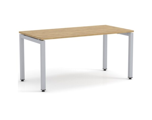 Elements Desk Aspen - Silver Legs