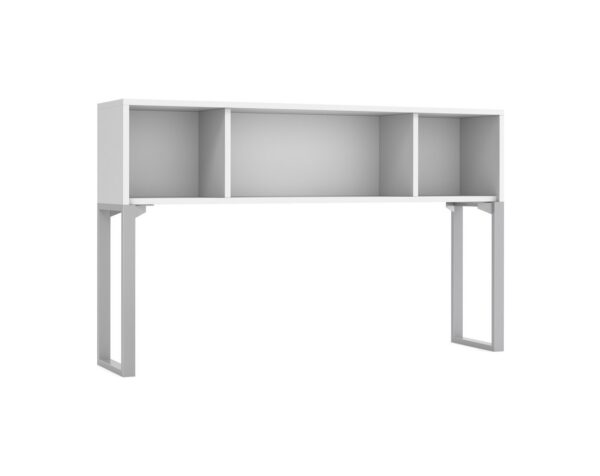 elements open hutch white-silver